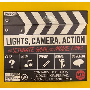 🎬Lights Camera Action Game For Movie Fans 3+ PlayersAges 8 & Up